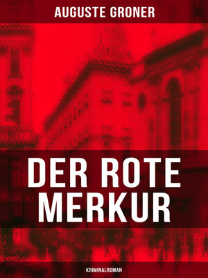 cover image of Der rote Merkur (Kriminalroman)